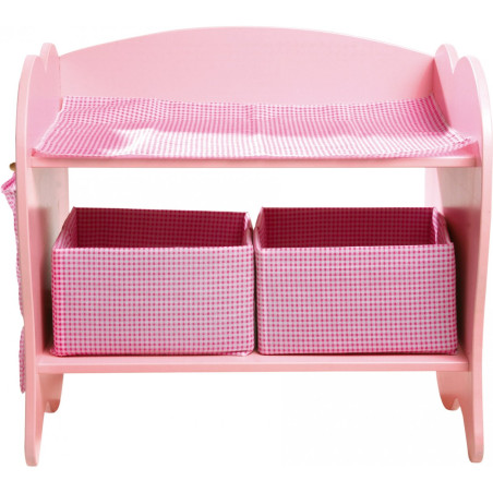 SYS-UDGÅET small foot Baby Puslebord, Rosa