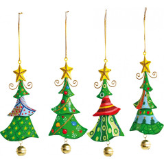 Legler Dekoration juletræer (4 stk.)