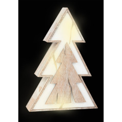 small foot Juletræ med LED-Lys, Pit Design