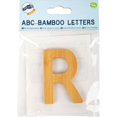 small foot ABC Bogstav R, Bambus