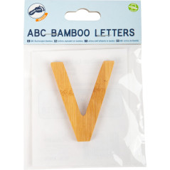 small foot ABC Bogstav V, Bambus