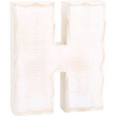 Decommissioned - Wooden Letter H
