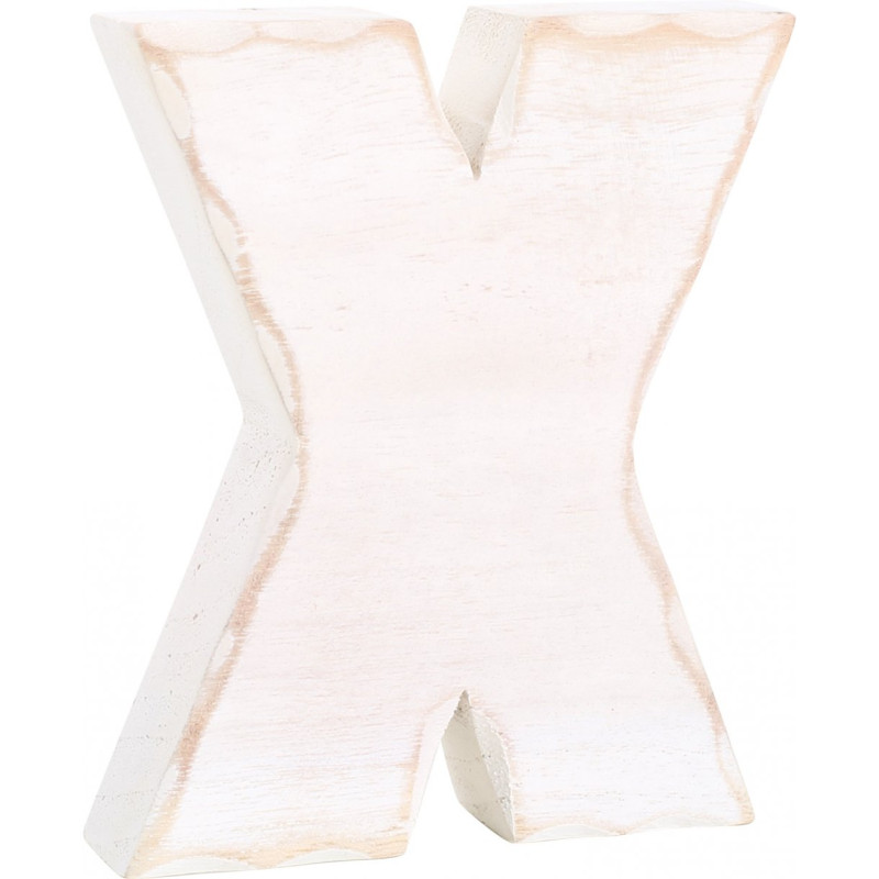 Decommissioned - Wooden Letter X