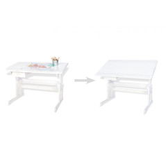 Pinolino Børne-Skrivebord, Lena/Hvidlakeret træ